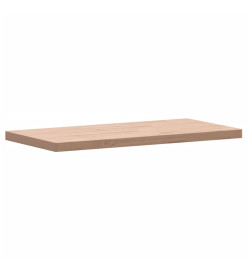 Dessus de table 100x50x4 cm rectangulaire bois massif de hêtre