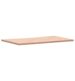 Dessus de bureau 100x(55-60)x2,5 cm bois massif de hêtre