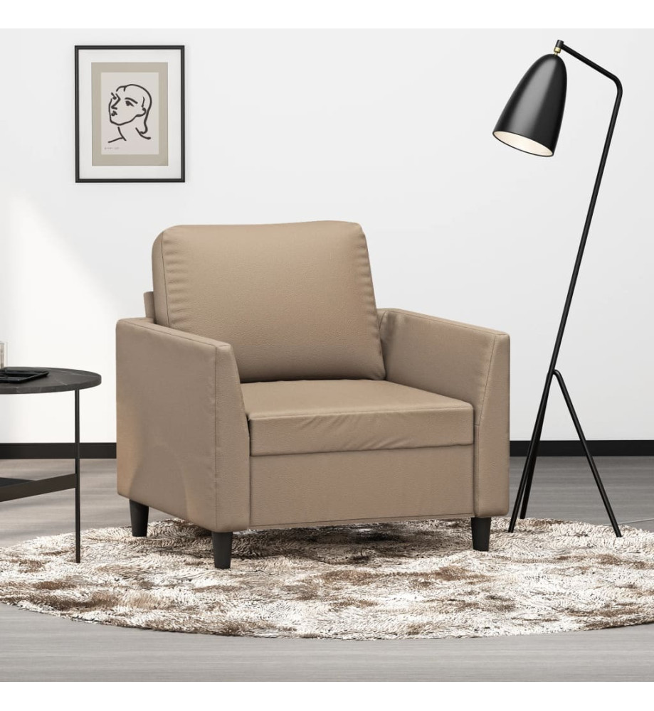 Fauteuil Cappuccino 60 cm Similicuir