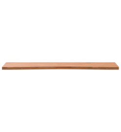 Dessus de bureau 110x(55-60)x2,5 cm bois massif de hêtre