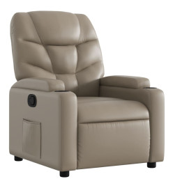 Fauteuil inclinable Cappuccino Similicuir