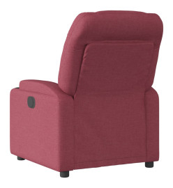 Fauteuil inclinable Rouge bordeaux Tissu