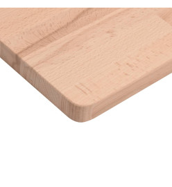 Étagère murale 80x20x2,5 cm bois massif de hêtre