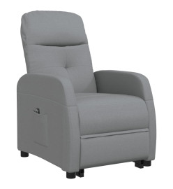 Fauteuil Gris clair Tissu