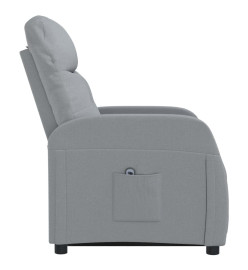 Fauteuil Gris clair Tissu