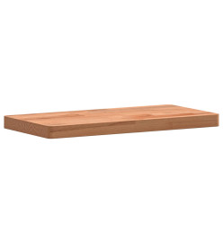 Étagère murale 40x20x2,5 cm bois massif de hêtre