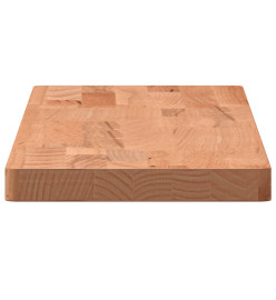 Étagère murale 80x20x2,5 cm bois massif de hêtre