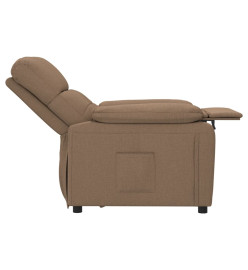 Fauteuil inclinable Marron Tissu