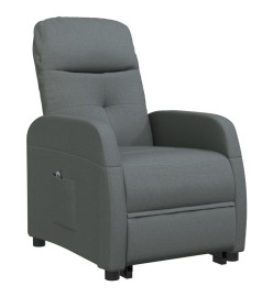 Fauteuil Gris foncé Tissu