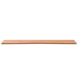 Dessus de bureau 100x(55-60)x1,5 cm bois massif de hêtre