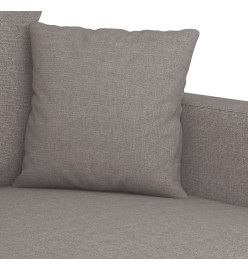 Canapé à 3 places Taupe 180 cm Tissu