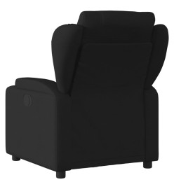 Fauteuil inclinable Noir Tissu