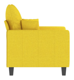 Fauteuil Jaune clair 60 cm Tissu