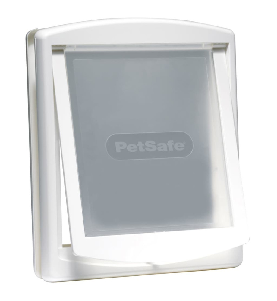 PetSafe Porte pr chiens à 2 voies 760 Large 35,6x30,5 cm Blanc