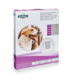 PetSafe Porte pr chiens à 2 voies 760 Large 35,6x30,5 cm Blanc