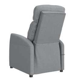 Fauteuil Gris clair Tissu