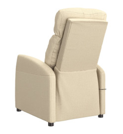 Fauteuil Crème Tissu