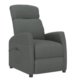 Fauteuil Gris foncé Tissu