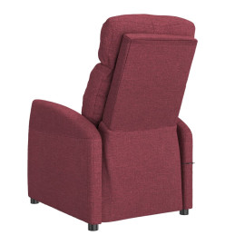 Fauteuil Rouge bordeaux Tissu