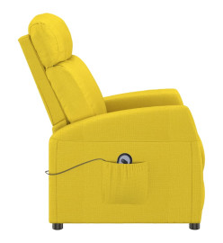 Fauteuil Jaune clair Tissu