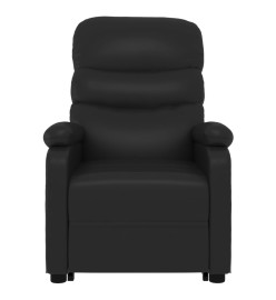 Fauteuil de massage Noir Similicuir