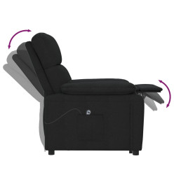 Fauteuil Noir Tissu