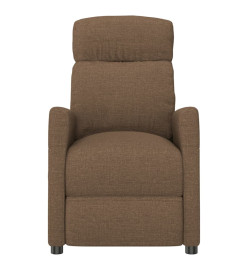 Fauteuil Marron Tissu