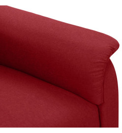 Fauteuil de massage Rouge bordeaux Tissu