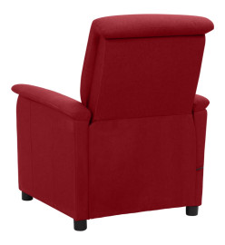 Fauteuil de massage Rouge bordeaux Tissu