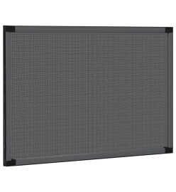 Moustiquaire extensible pour fenêtres Anthracite (100-193)x75cm