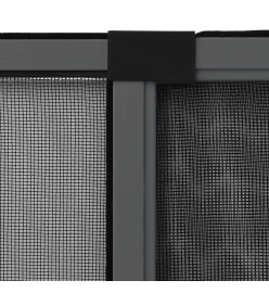 Moustiquaire extensible pour fenêtres Anthracite (100-193)x75cm