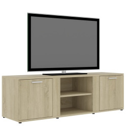 Meuble TV Chêne sonoma 120x34x37 cm Aggloméré