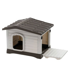 Ferplast Niche pour chien Dogvilla 60 58x48x44 cm Gris