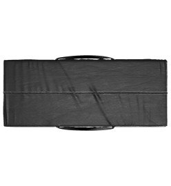 Sacs de rangement pour coussins de jardin 2 pcs noir