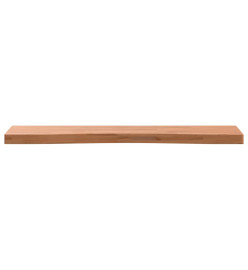 Dessus de bureau 100x(45-50)x4 cm bois massif de hêtre