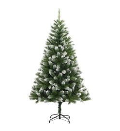 Sapin de Noël artificiel articulé 150 LED et boules 120 cm