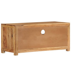 Meuble TV 88x35x40 cm bois d'acacia massif