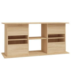 Support d'aquarium chêne sonoma 121x41x58 cm bois d'ingénierie