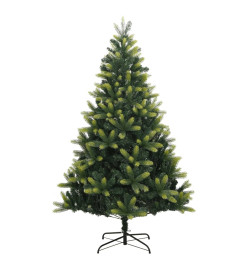 Sapin de Noël artificiel articulé 150 LED et boules 120 cm