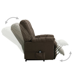 Fauteuil Marron Tissu