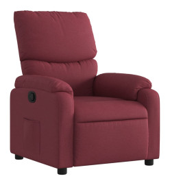 Fauteuil inclinable Rouge bordeaux Tissu