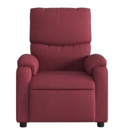 Fauteuil inclinable Rouge bordeaux Tissu