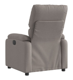 Fauteuil inclinable Taupe Tissu