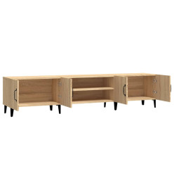 Meubles TV chêne sonoma 180x31,5x40 cm bois d'ingénierie