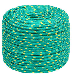 Corde de bateau Vert 8 mm 50 m Polypropylène