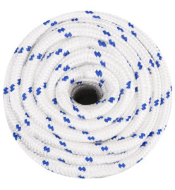 Corde de bateau Blanc 20 mm 50 m Polypropylène