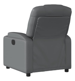 Fauteuil inclinable Gris Similicuir