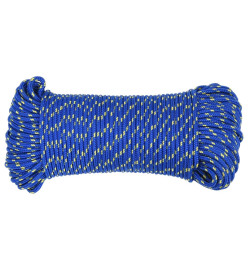 Corde de bateau Bleu 5 mm 50 m Polypropylène