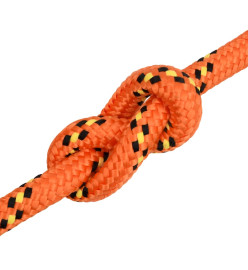 Corde de bateau Orange 20 mm 50 m Polypropylène