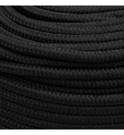 Corde de bateau Noir complet 10 mm 250 m polypropylène